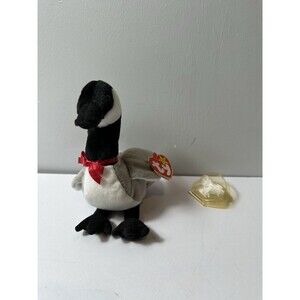 Ty Beanie Baby Loosy Goose 1998 Rare Retired Vintage Bird, with tags